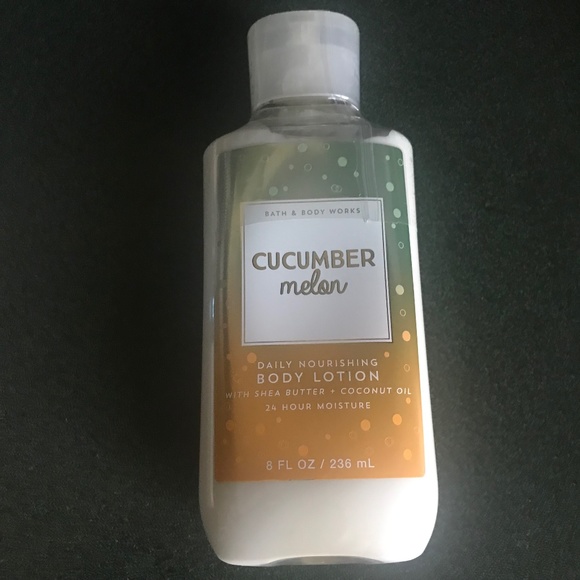Bath & Body Works Pink Cucumber Melon 24 hr Moisture Body Lotion 8 fl oz/236 ml - Picture 12 of 15